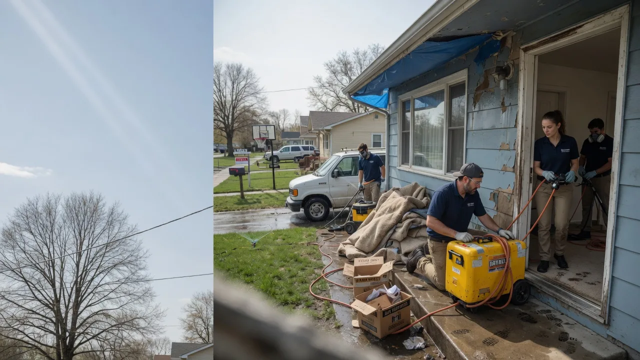 Basement Flood Cleanup in Bowdon, ND near me